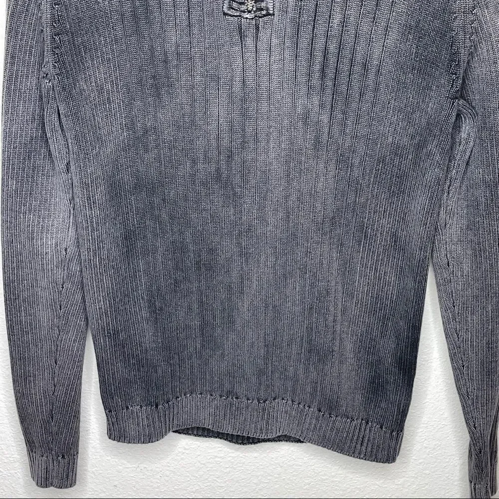 Roundtree & Yorke Casuals Ribbed Zip Neck‎ Sweater